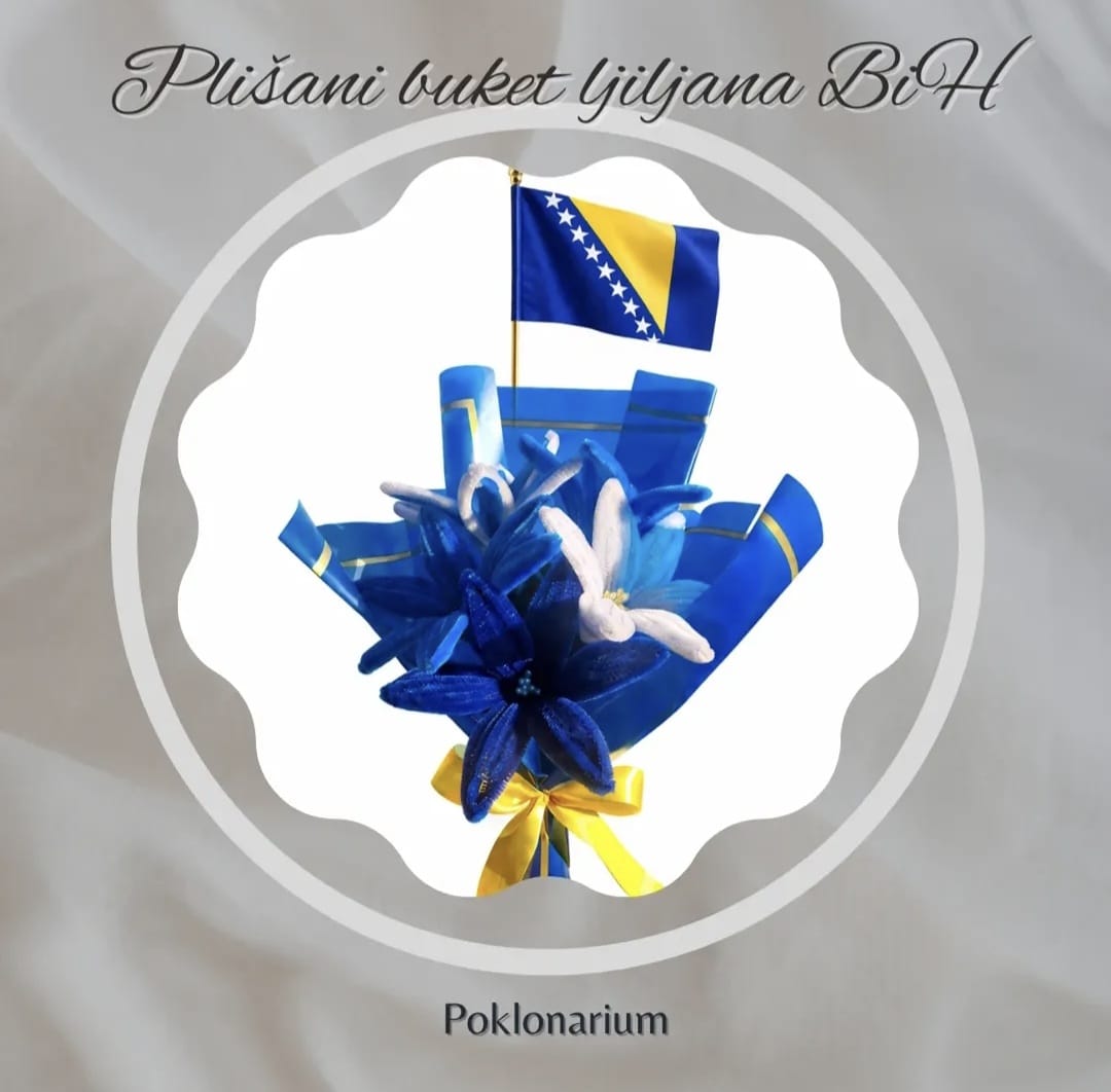 Plišani buket ljiljana BiH